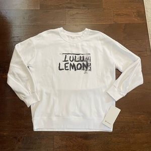 Lululemon perfectly oversized crew neck sweatshirt size 6